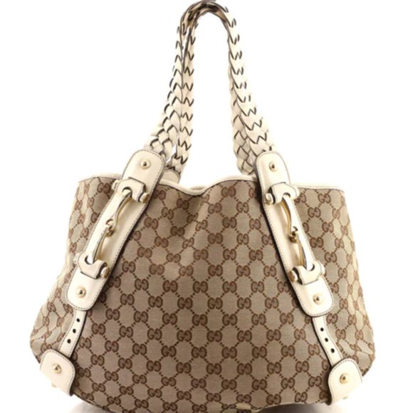 Pelham Shoulder Bag GG Canvas Medium - Picture 1 of 14